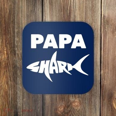 Papa Shark Coaster
