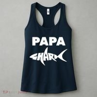 Papa Shark Women's Tank Top thumb 3
