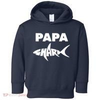 Papa Shark Toddler Hoodie thumb 0