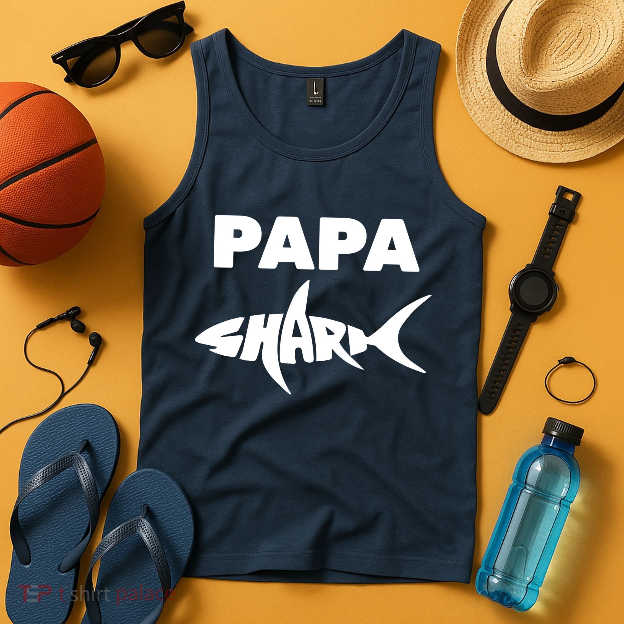 Papa Shark Tank Top