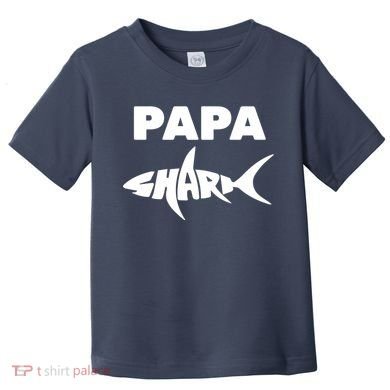 Papa Shark Toddler T-Shirt