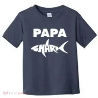 Papa Shark Toddler T-Shirt thumb 0