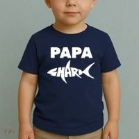 Papa Shark Toddler T-Shirt thumb 2