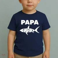 Papa Shark Toddler T-Shirt thumb 2