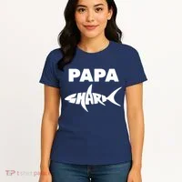 Papa Shark Women's T-Shirt thumb 4
