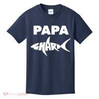 Papa Shark Kids T-Shirt thumb 0