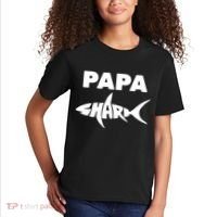 Papa Shark Kids T-Shirt thumb 2