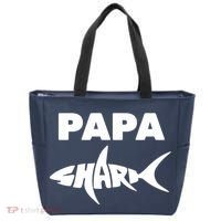 Papa Shark Tote Bag thumb 0