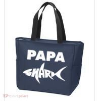 Papa Shark Tote Bag thumb 3
