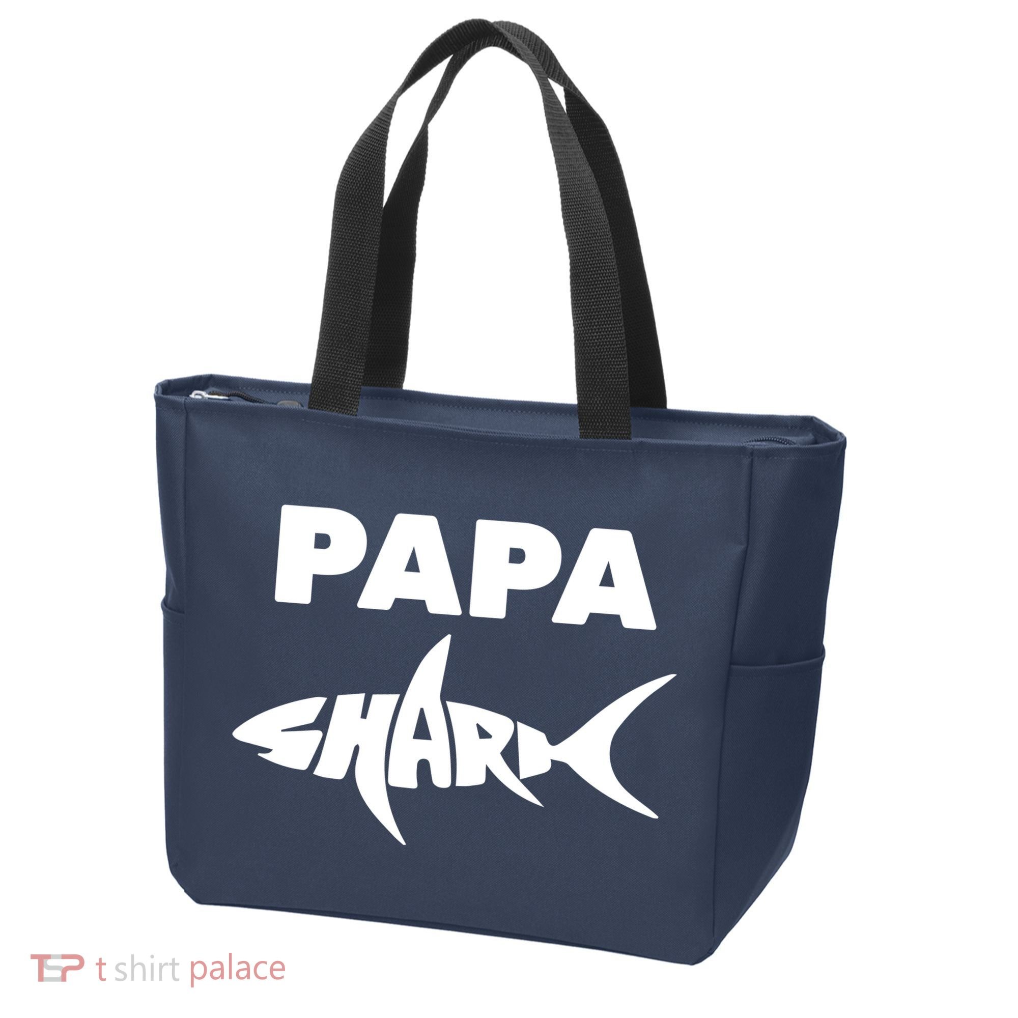 Papa Shark Tote Bag