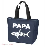 Papa Shark Tote Bag thumb 3