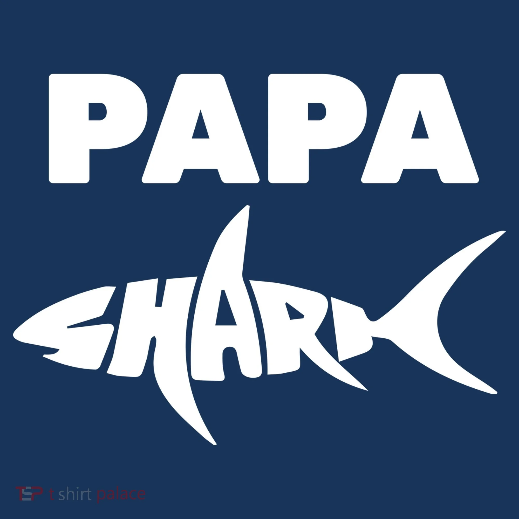 Papa Shark Tote Bag
