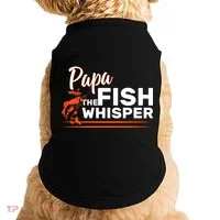 Papa The Fish Whisper Doggie Tank thumb 0