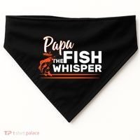Papa The Fish Whisper USA-Made Doggie Bandana thumb 0