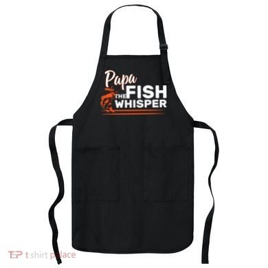Papa The Fish Whisper Apron