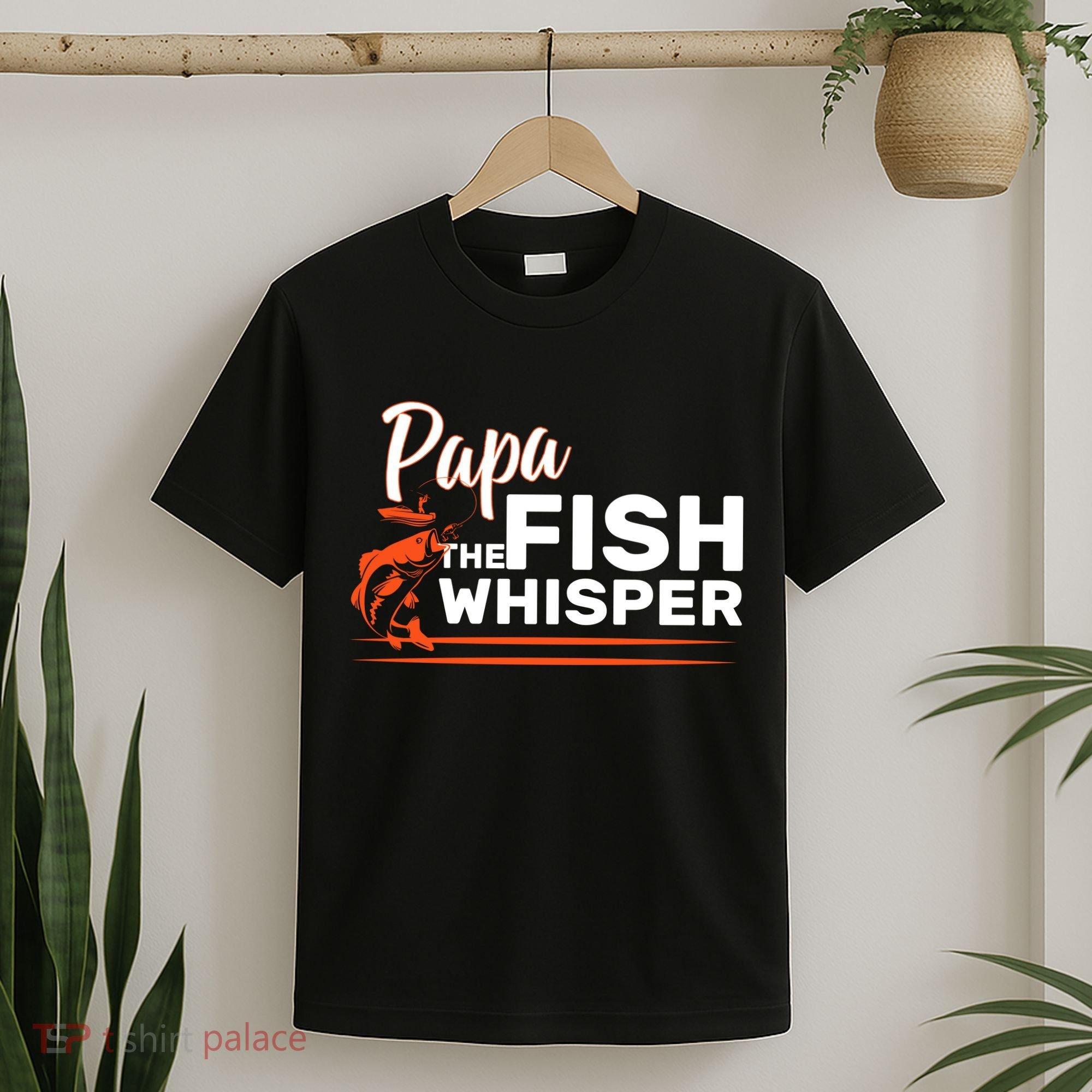 Papa The Fish Whisper T-Shirt