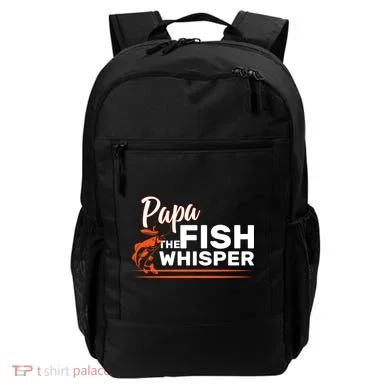 Papa The Fish Whisper Backpack