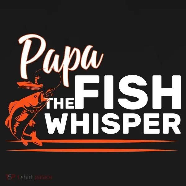 Papa The Fish Whisper Bucket Hat