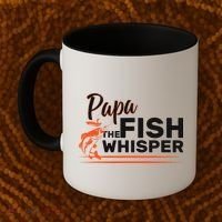 Papa The Fish Whisper Coffee Mug thumb 2