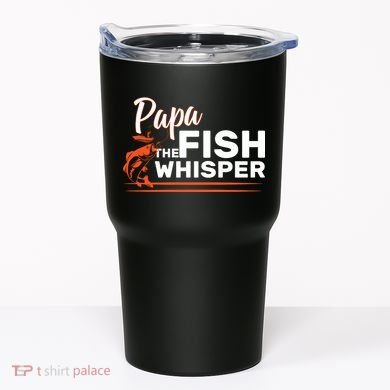 Papa The Fish Whisper Tumbler