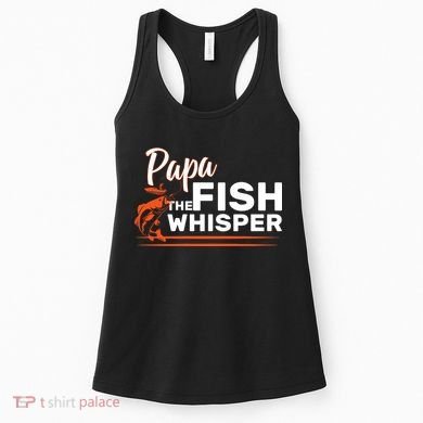 Papa The Fish Whisper Women's Tank Top