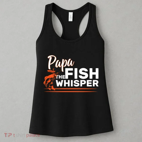 Papa The Fish Whisper Women's Tank Top