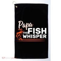 Papa The Fish Whisper Golf Towel thumb 0