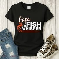 Papa The Fish Whisper Women's T-Shirt thumb 3