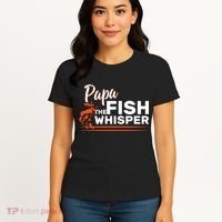 Papa The Fish Whisper Women's T-Shirt thumb 4