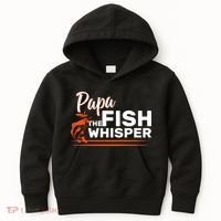 Papa The Fish Whisper Kids Hoodie thumb 0