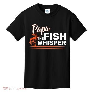 Papa The Fish Whisper Kids T-Shirt