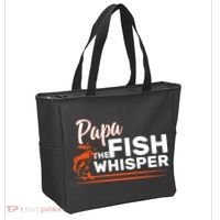 Papa The Fish Whisper Tote Bag thumb 2