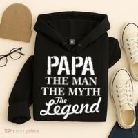 Papa The Man Myth Legend Hoodie thumb 4