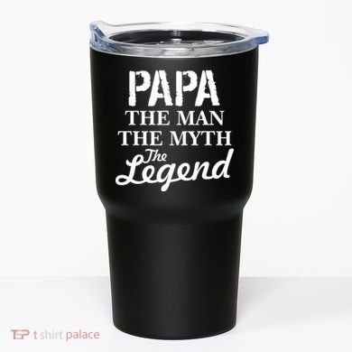 Papa The Man Myth Legend Tumbler