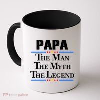 Papa The Man The Myth The Legend Coffee Mug thumb 0