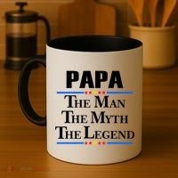 Papa The Man The Myth The Legend Coffee Mug thumb 4