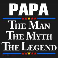 Papa The Man The Myth The Legend Ornament thumb 1
