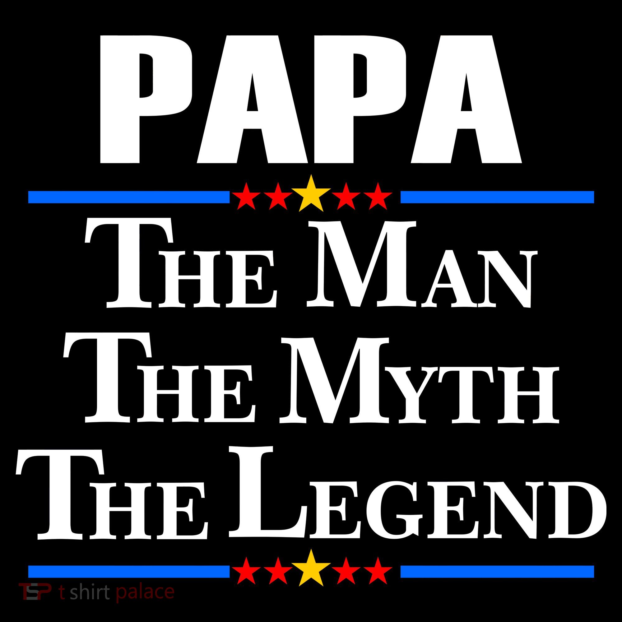 Papa The Man The Myth The Legend Ornament