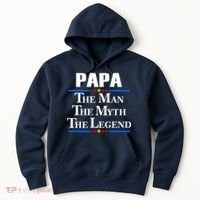Papa The Man The Myth The Legend Hoodie thumb 0