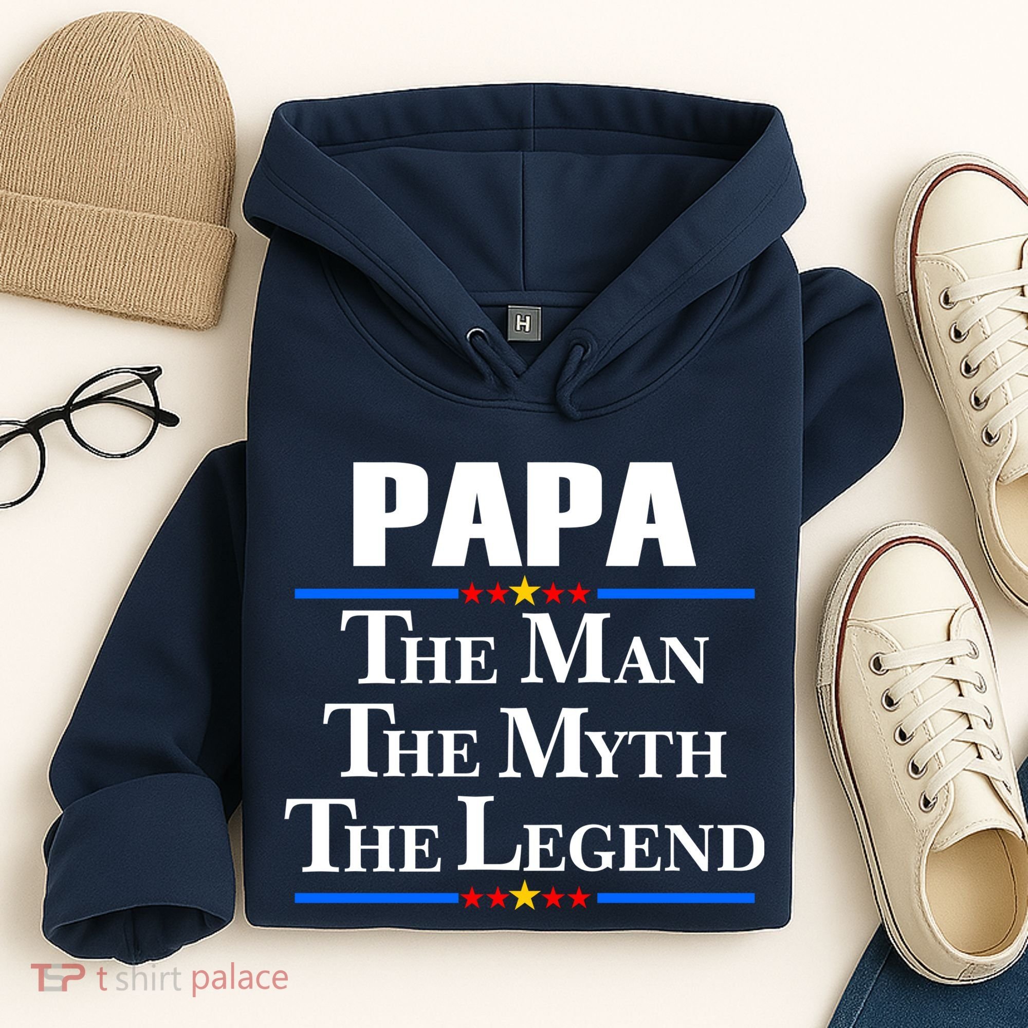 Papa The Man The Myth The Legend Hoodie