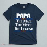 Papa The Man The Myth The Legend T-Shirt thumb 5