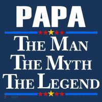 Papa The Man The Myth The Legend Button thumb 1