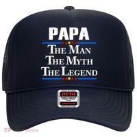 Papa The Man The Myth The Legend Hat thumb 0