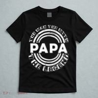 Papa The Man The Myth The Legend Funny T-Shirt thumb 5