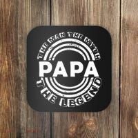 Papa The Man The Myth The Legend Funny Coaster thumb 0