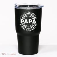 Papa The Man The Myth The Legend Funny Tumbler thumb 0