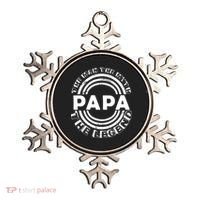 Papa The Man The Myth The Legend Funny Ornament thumb 0