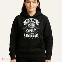 Papa the One The Only The Legend Hoodie thumb 5