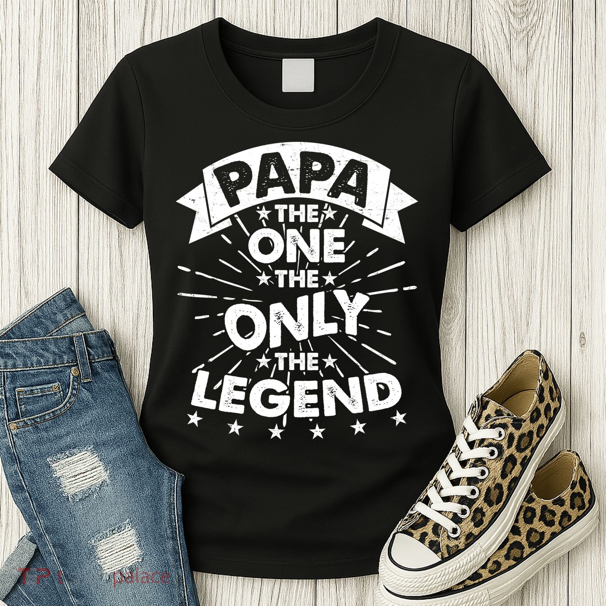 Papa the One The Only The Legend Women's T-Shirt