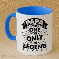 Papa the One The Only The Legend Coffee Mug thumb 2